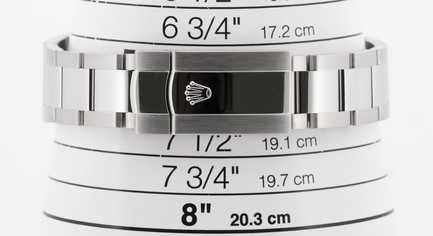 2024 PAPERS Rolex DateJust 41mm MINT GREEN 18K Steel Fluted OYSTER 126334 BOX