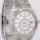 2024 PAPERS Rolex Sky-Dweller WHITE 18K Gold Steel 42mm OYSTER 326934 White BOX
