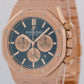 Audemars Piguet Royal Oak Chronograph BLUE 18K Gold 41mm 26331OR.OO.1220OR.01