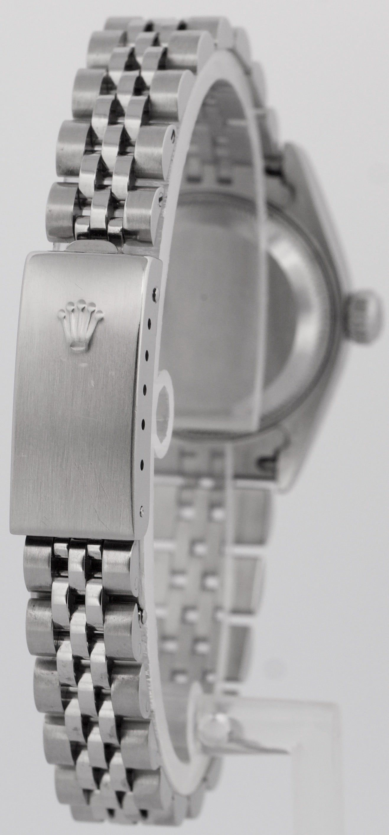 PAPERS Rolex DateJust 26mm SILVER DIAMOND 18K White Gold Steel JUBILEE 79174 BOX
