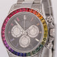 Rolex Daytona Cosmograph Black RAINBOW SAPPHIRE Chronograph Steel 40mm 116520