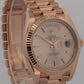 2019 Rolex Day-Date President 228235 Sundust Tapestry 18K Gold 40mm Box Papers