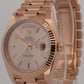 2019 Rolex Day-Date President 228235 Sundust Tapestry 18K Gold 40mm Box Papers
