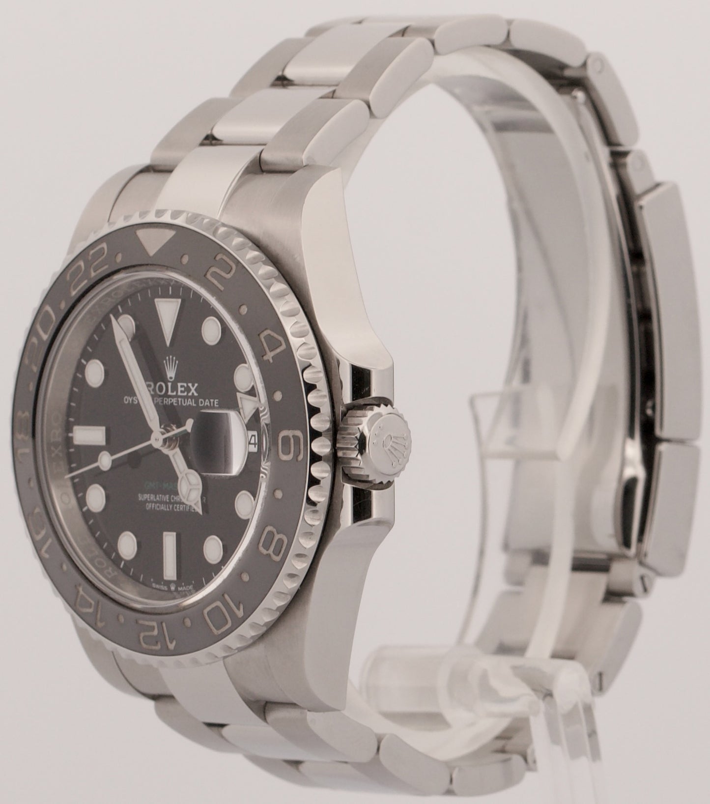 2025 Rolex GMT-Master II 126710 GRNR Bruce Wayne Ceramic Steel Oyster Box Papers