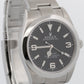Rolex Explorer I 214270 Black Stainless Steel 39mm 3-6-9 MK1 Automatic Watch
