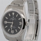 Rolex Explorer I 214270 Black Stainless Steel 39mm 3-6-9 MK1 Automatic Watch