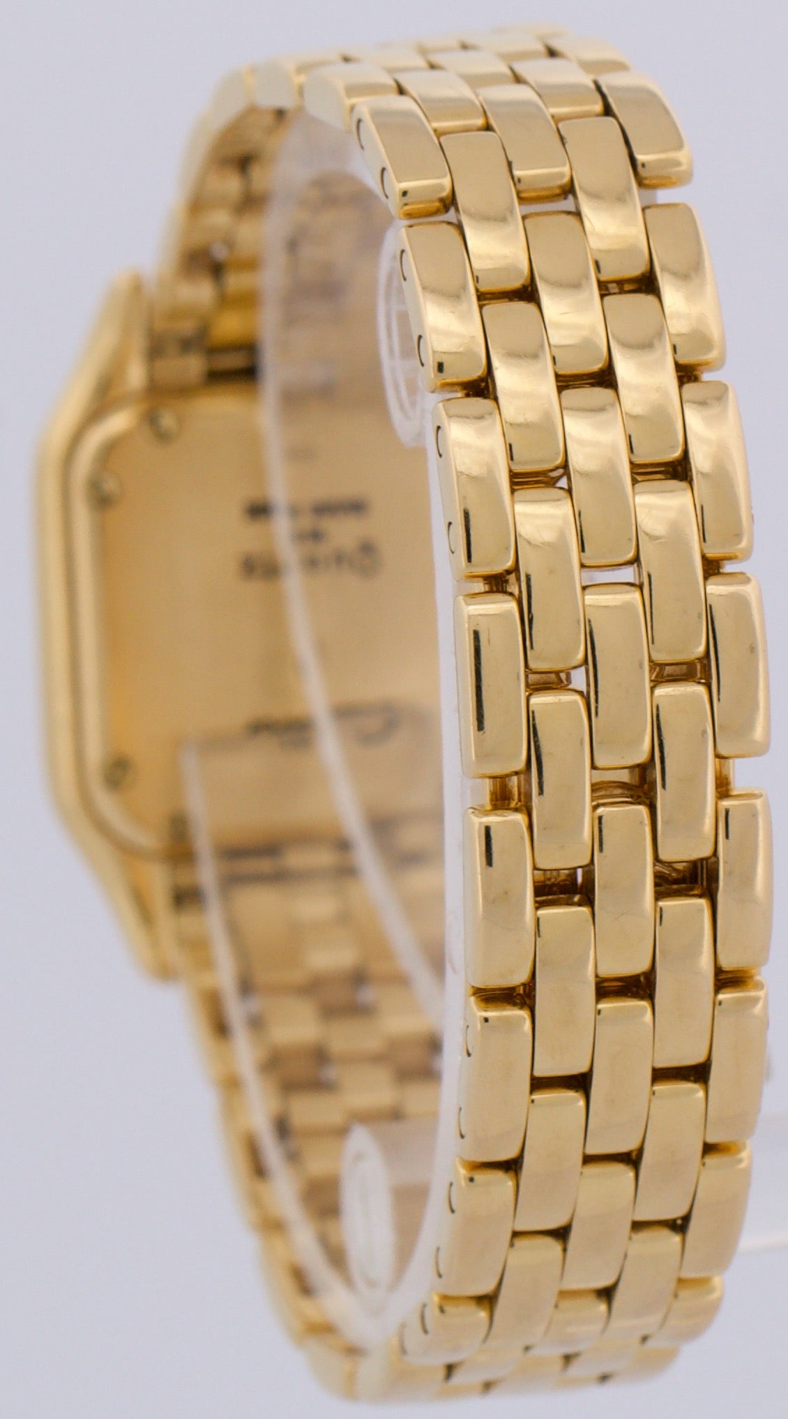 Ladies Cartier Panthere Small IVORY ROMAN 18K Yellow Gold 22mm Quartz 866911