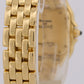 Ladies Cartier Panthere Small IVORY ROMAN 18K Yellow Gold 22mm Quartz 866911