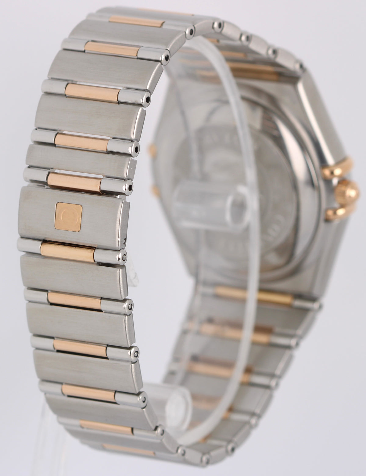 Omega Constellation 50 Years 1304.35.00 Two-Tone 18k Silver Diamond 35.5mm Watch