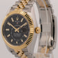 2023 Rolex Sky-Dweller 326933 Black 18K Gold Steel Jubilee 42mm Box Papers