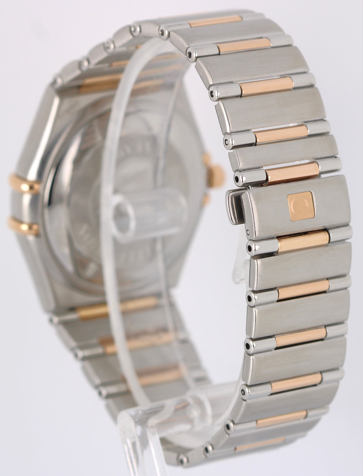 Omega Constellation 50 Years 1304.35.00 Two-Tone 18k Silver Diamond 35.5mm Watch