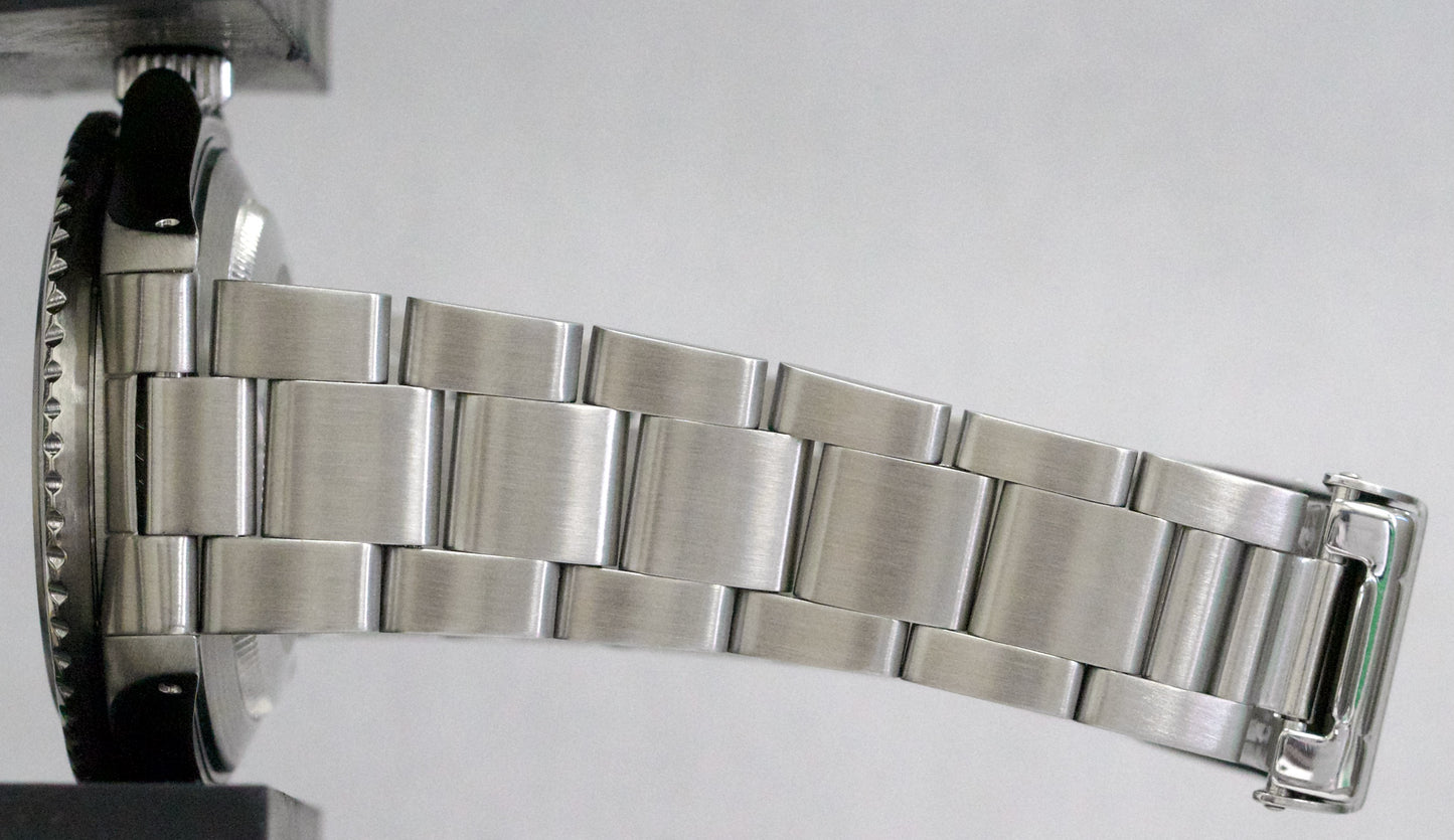VINTAGE 1987 Rolex Submariner Date BLACK 40mm Stainless Steel Oyster Watch 16800