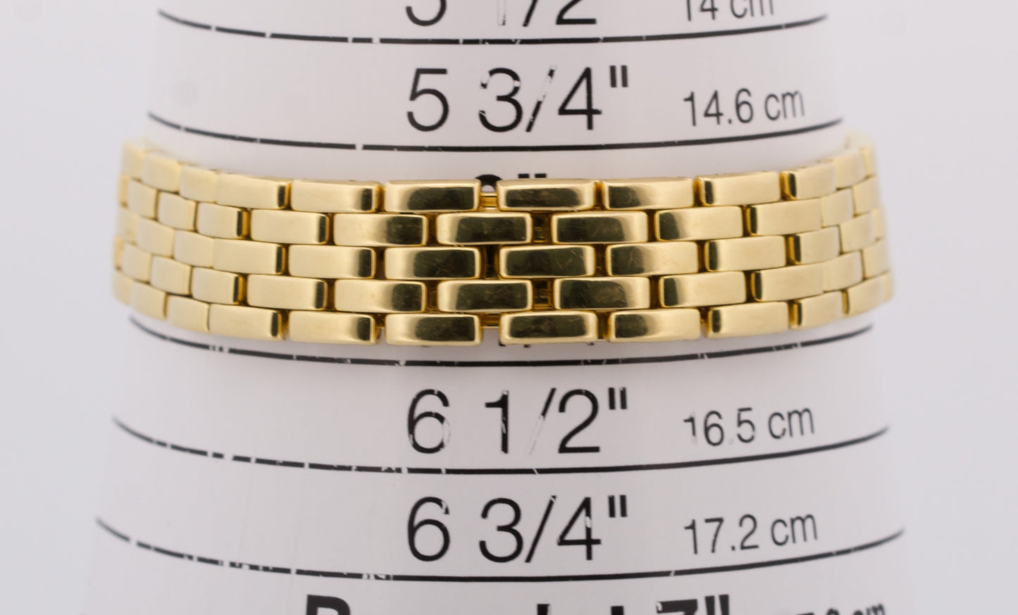 Ladies Cartier Panthere Small IVORY ROMAN 18K Yellow Gold 22mm Quartz 866911