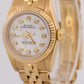 Ladies Rolex Oyster Perpetual 26mm MOP DIAMOND 18K Yellow Gold JUBILEE 67198