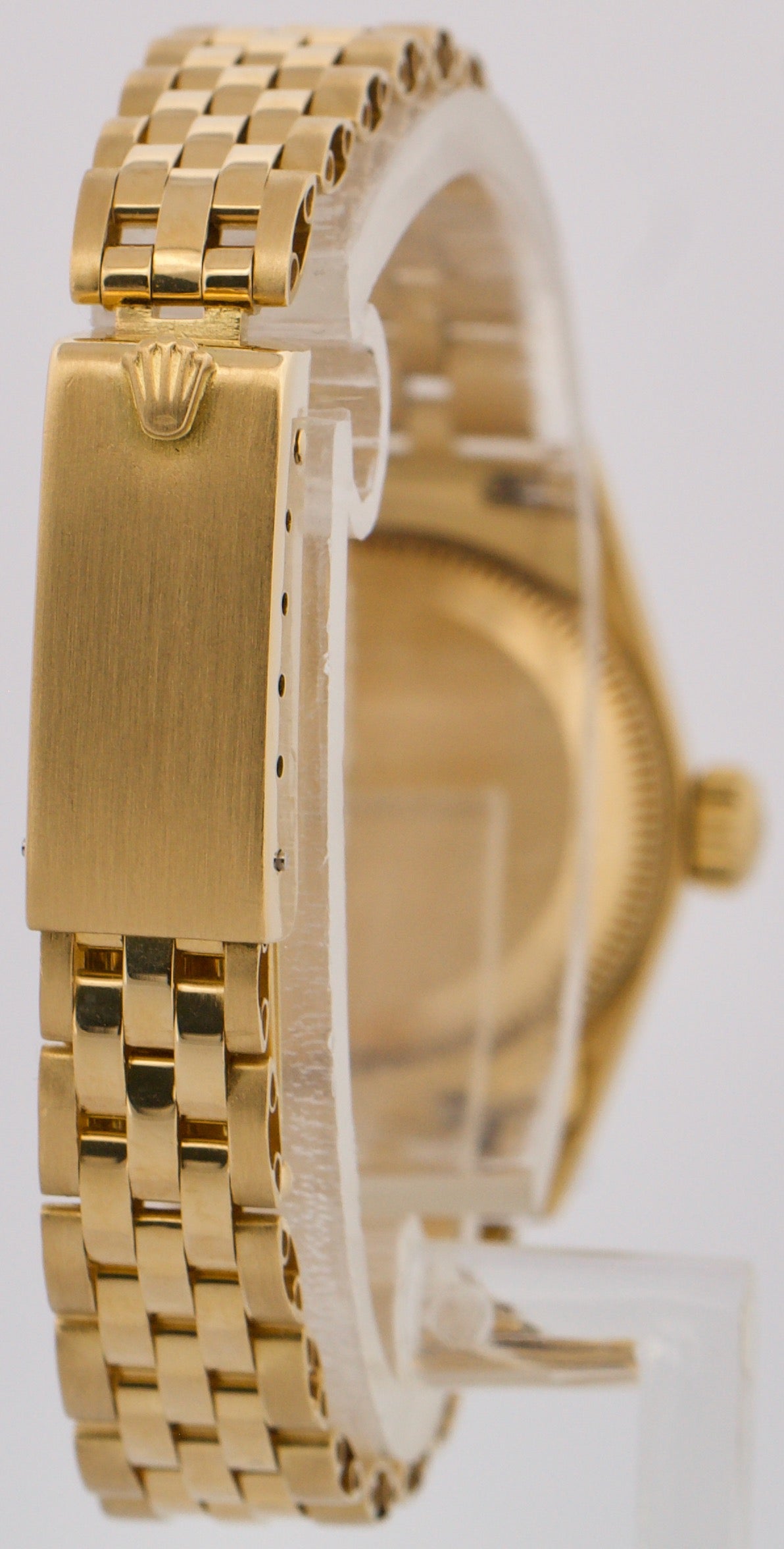 Ladies Rolex Oyster Perpetual 26mm MOP DIAMOND 18K Yellow Gold JUBILEE 67198