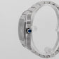 PAPERS Cartier Santos-Dumont GREEN Stainless Steel WSSA0062 4072 39.8mm BOX
