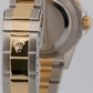 2006 Rolex Submariner Date 16613 Blue Two-Tone 18K No-Holes 40mm Box Papers