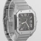 PAPERS Cartier Santos-Dumont GREEN Stainless Steel WSSA0062 4072 39.8mm BOX
