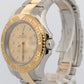 Rolex Yacht-Master 40mm CHAMPAGNE Two-Tone REHAUT 18K Yellow Gold Steel 16623
