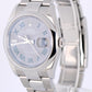 2023 Rolex Datejust 126200 Wimbledon Rhodium Roman Numeral Steel Watch Box Paper