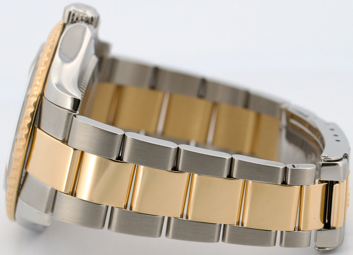 Rolex Yacht-Master 40mm CHAMPAGNE Two-Tone REHAUT 18K Yellow Gold Steel 16623