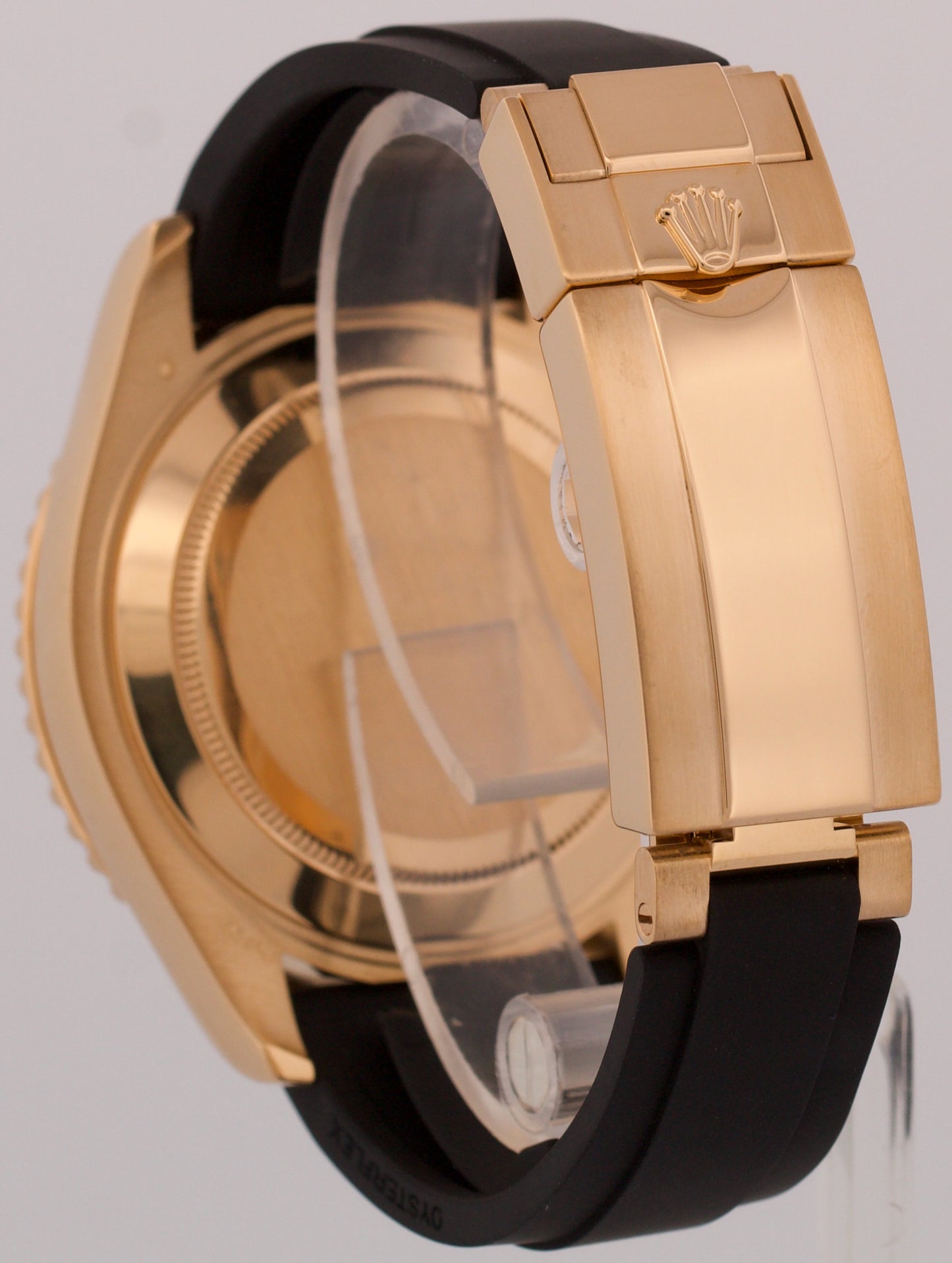 2022 PAPERS Rolex Yacht-Master 18K Yellow Gold Oysterflex 42mm 226658 Watch BOX