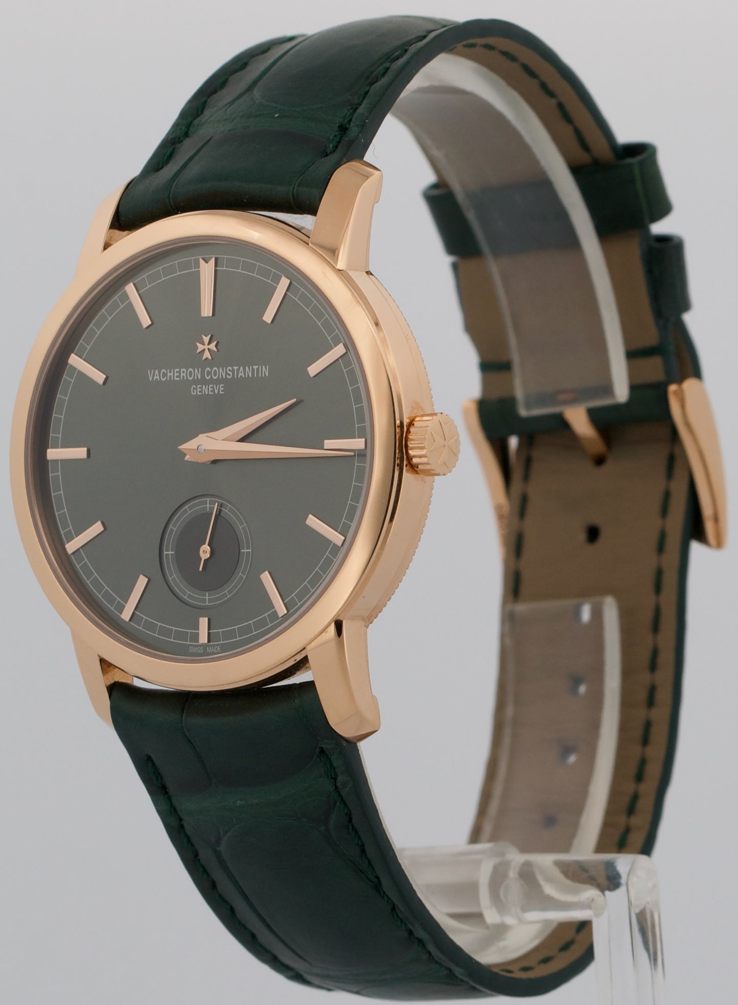 2024 Vacheron Constantin Traditionnelle 82172 Green 18K Gold 38mm Box Papers