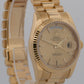 Rolex Day-Date President 118238 Champagne 18K Yellow Gold Fluted 36mm Watch
