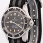 VINTAGE Rolex Submariner Black METERS FIRST Patina Stainless NEAT FONT 40mm 5512