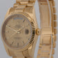 Rolex Day-Date President 118238 Champagne 18K Yellow Gold Fluted 36mm Watch