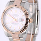 2011 Rolex Datejust Turn-O-Graph Thunderbird 116261 TwoTone White 36mm Box Paper