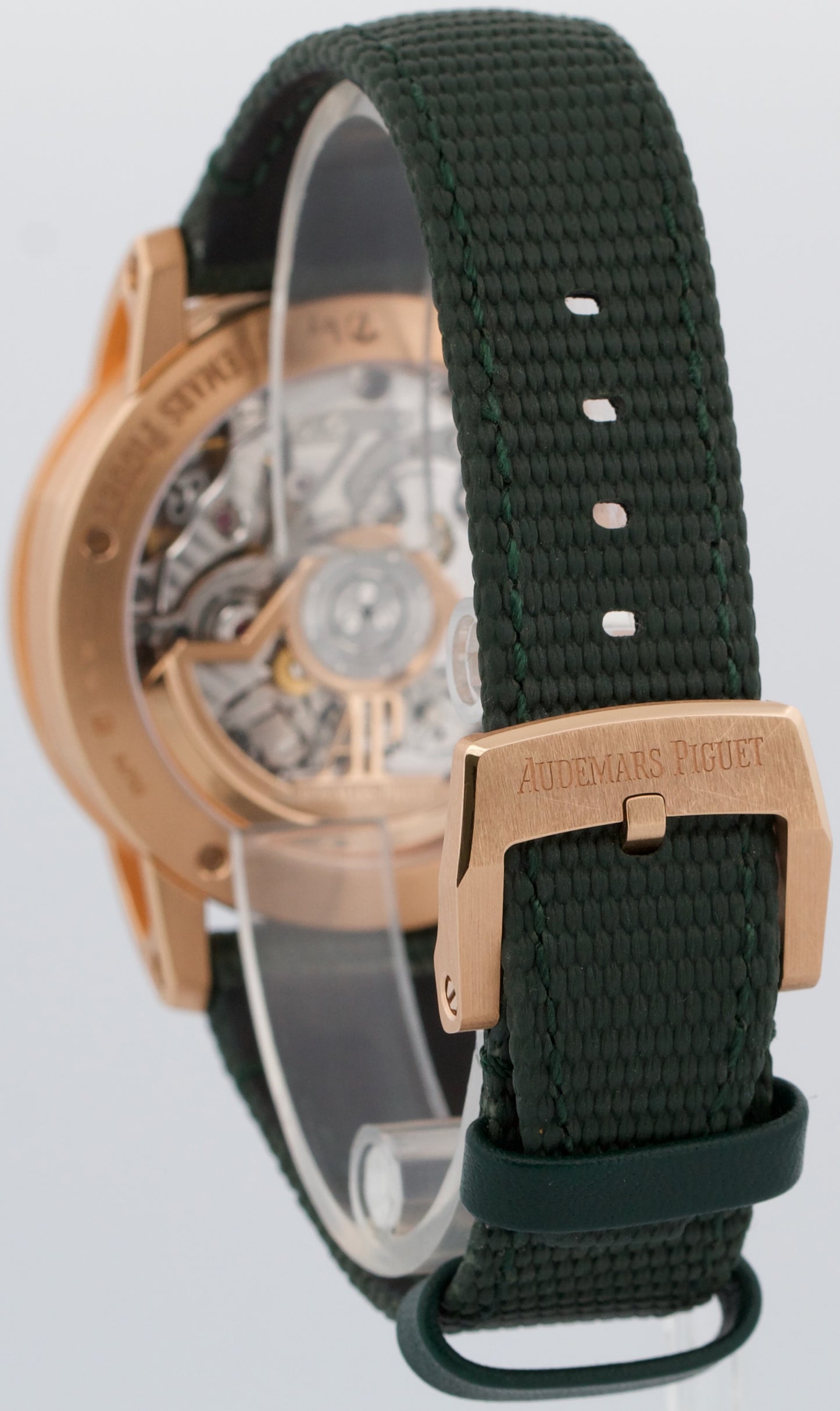 2025 Audemars Piguet Code 11.59 26393OR.OO.A056KB.01 Green 18K 41mm Box Papers