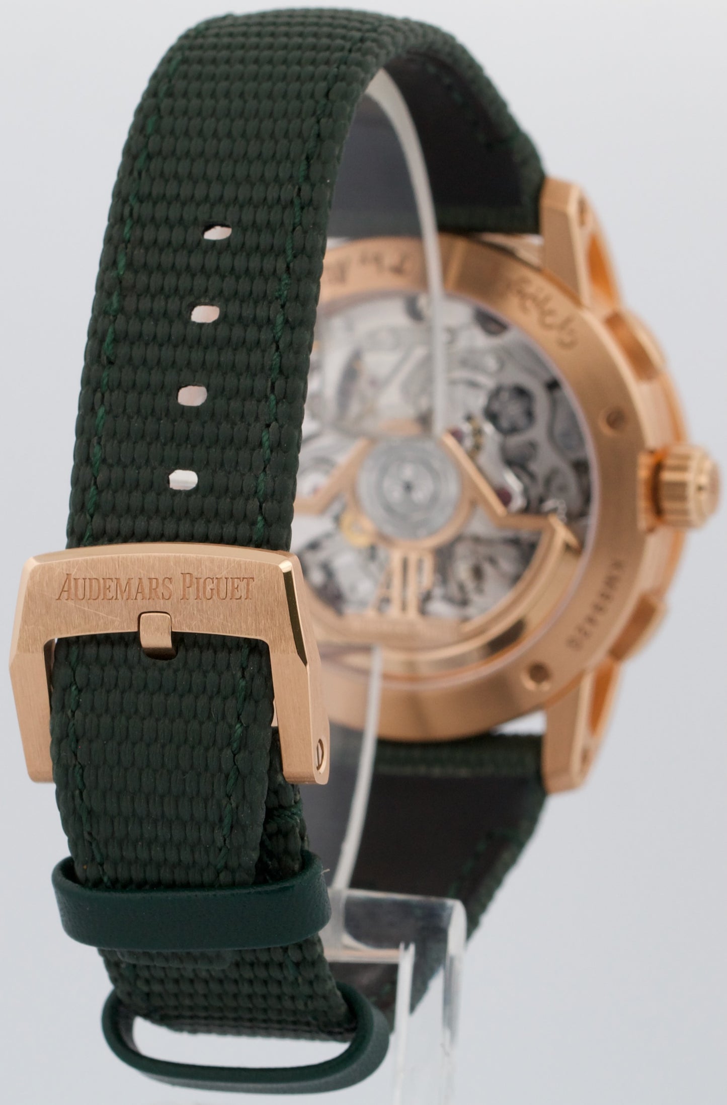 2025 Audemars Piguet Code 11.59 26393OR.OO.A056KB.01 Green 18K 41mm Box Papers
