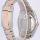 2011 Rolex Datejust Turn-O-Graph Thunderbird 116261 TwoTone White 36mm Box Paper