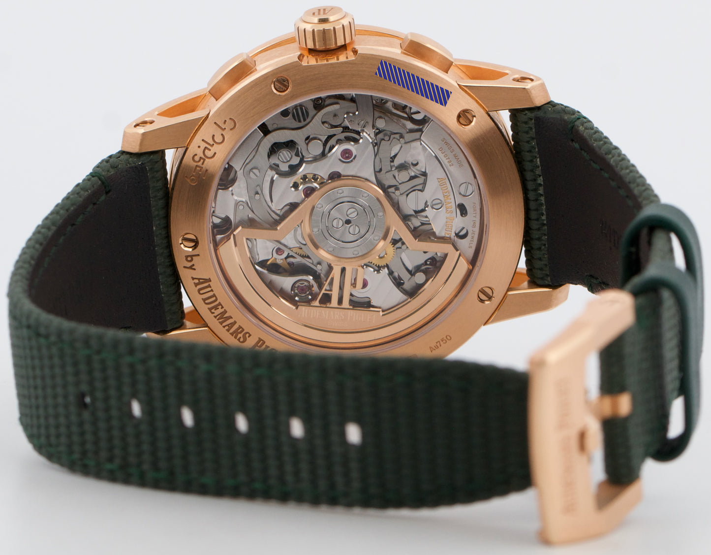 2025 Audemars Piguet Code 11.59 26393OR.OO.A056KB.01 Green 18K 41mm Box Papers