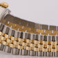 1986 Rolex DateJust 36mm BLACK Turn-O-Graph JUBILEE Steel 18K Yellow Gold 16253