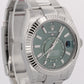 NEW STICKERED 2024 PAPERS Rolex Sky-Dweller GREEN 42mm OYSTER 18K 336934 BOX