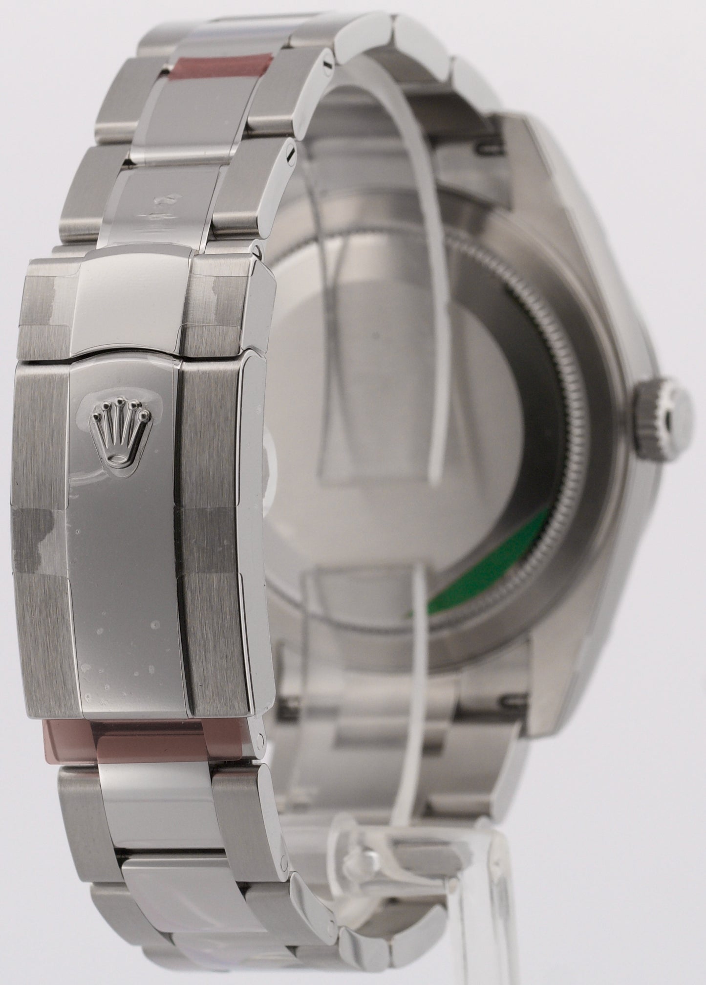 NEW STICKERED 2024 PAPERS Rolex Sky-Dweller GREEN 42mm OYSTER 18K 336934 BOX