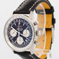 PAPERS Breitling Navitimer Chronograph 42mm Black Steel Watch A23322 BOX