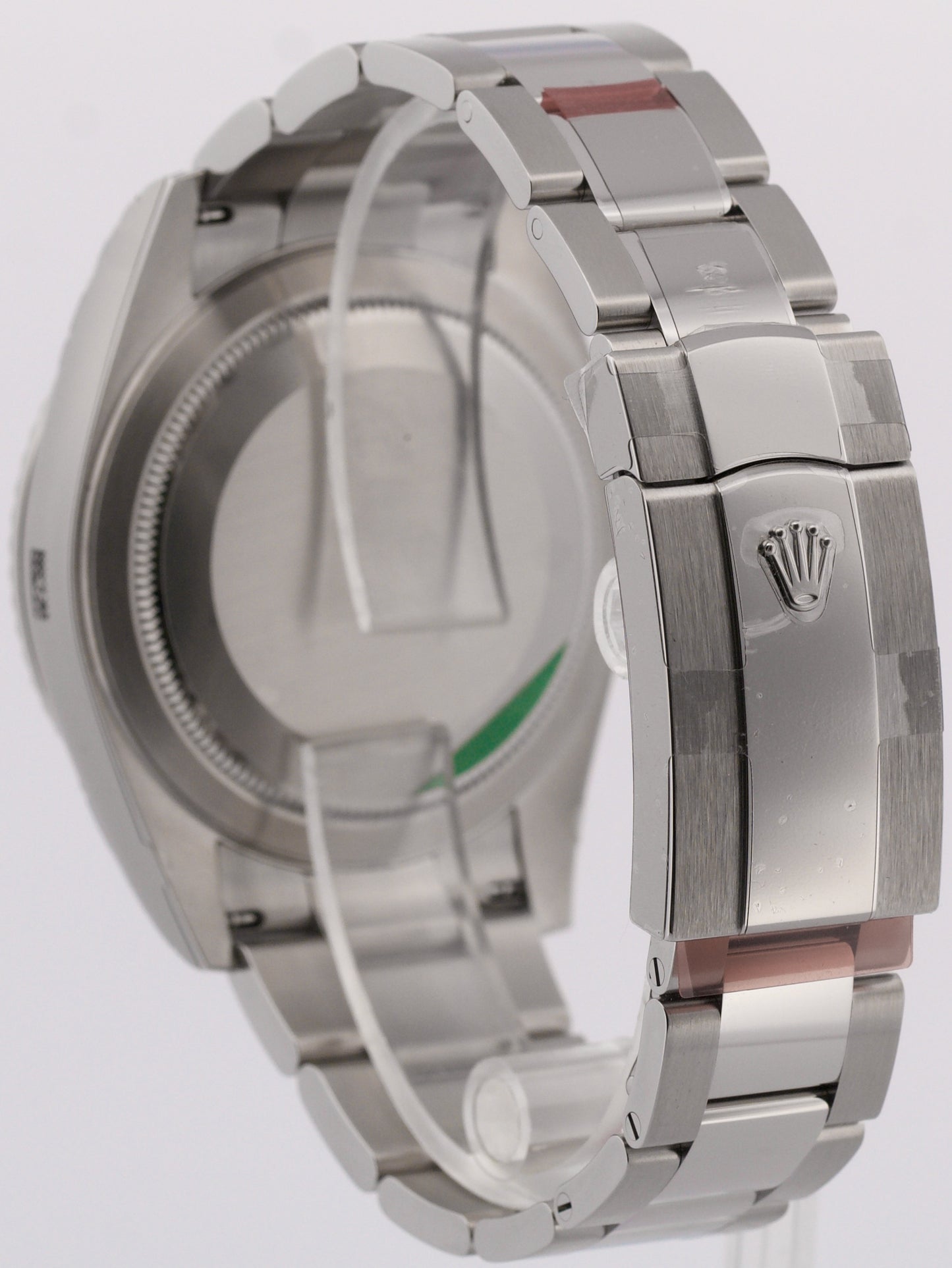 NEW STICKERED 2024 PAPERS Rolex Sky-Dweller GREEN 42mm OYSTER 18K 336934 BOX