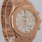 2015 Audemars Piguet Royal Oak 26320OR.OO.1220OR.02 White 18K 41mm Box Papers