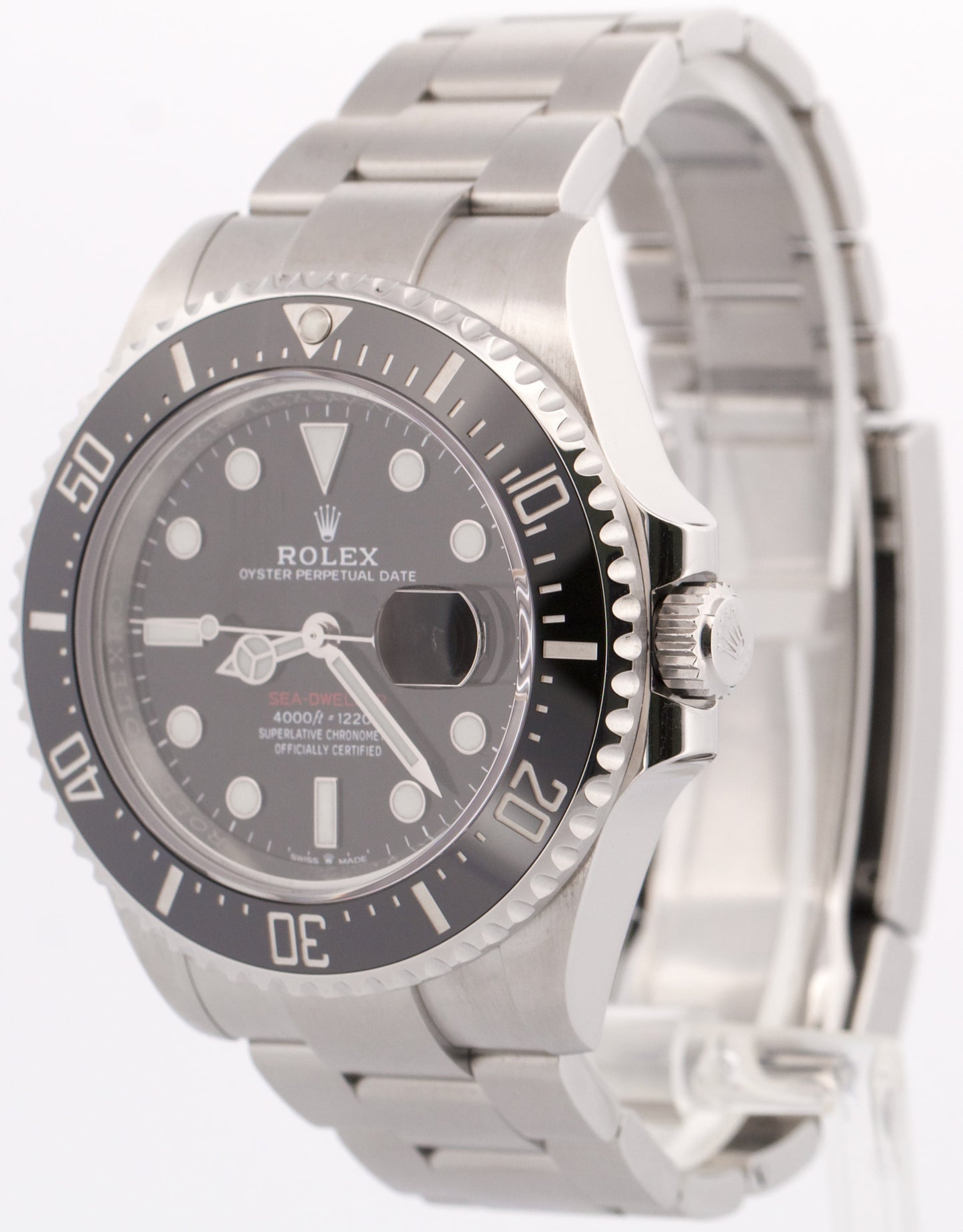 PAPERS Rolex Sea-Dweller 50th-Anniversary BLACK Red 43mm Steel 126600 MK2 BOX