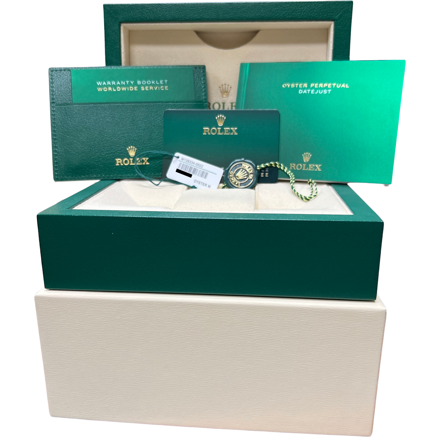 BRAND NEW 2024 PAPERS Rolex DateJust 41 Wimbledon Jubilee Steel Watch 126334 BOX