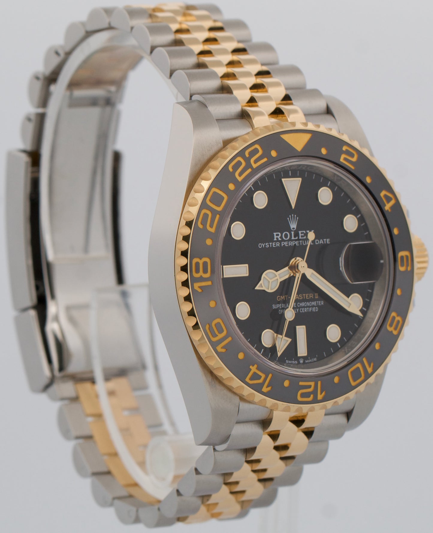 2026 Rolex GMT-Master II 126713 GRNR Two-Tone 18K Gold 40mm Jubilee Box Papers