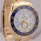 MINT Rolex Yacht-Master II 18K Yellow Gold White Regatta 44mm Watch 116688 BOX