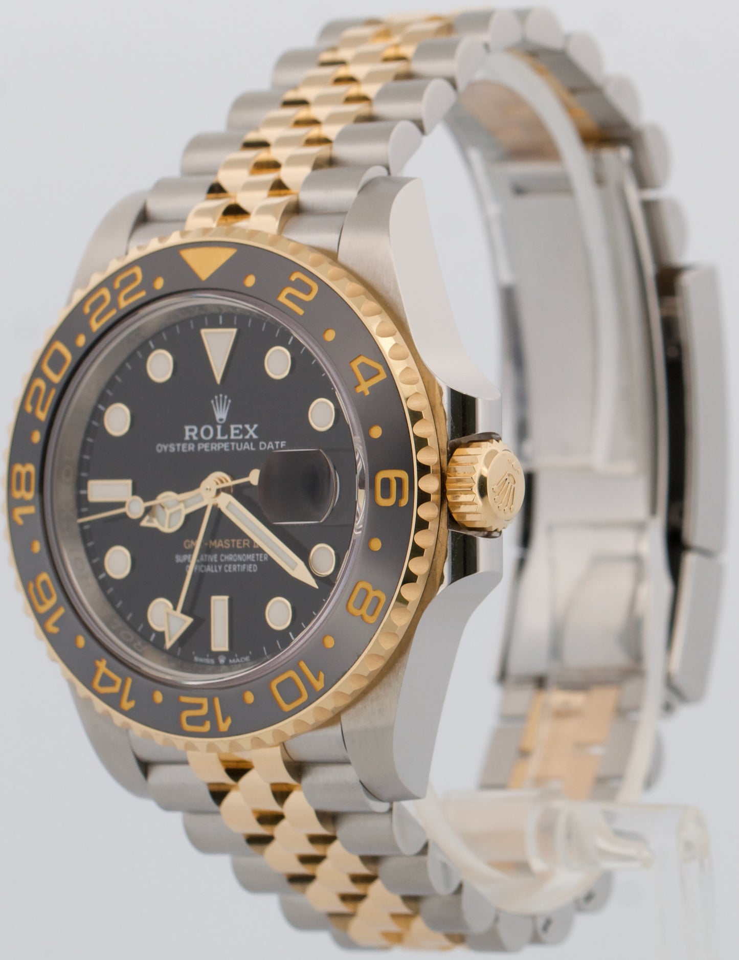 2026 Rolex GMT-Master II 126713 GRNR Two-Tone 18K Gold 40mm Jubilee Box Papers