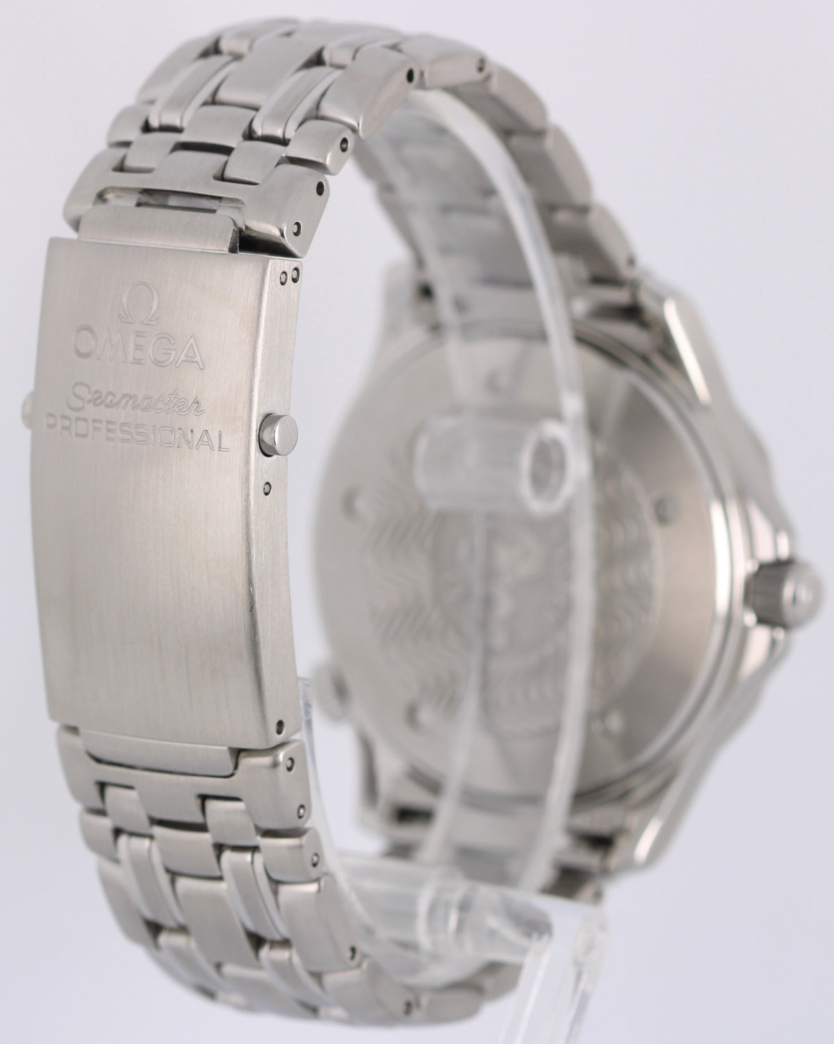Omega Seamaster 300m 2255.80.00 Electric Blue Wave 41mm Stainless Steel Watch