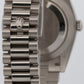 2021 Rolex Day-Date President 228239 Pave Diamond Blue 18K Gold 40mm Box Papers