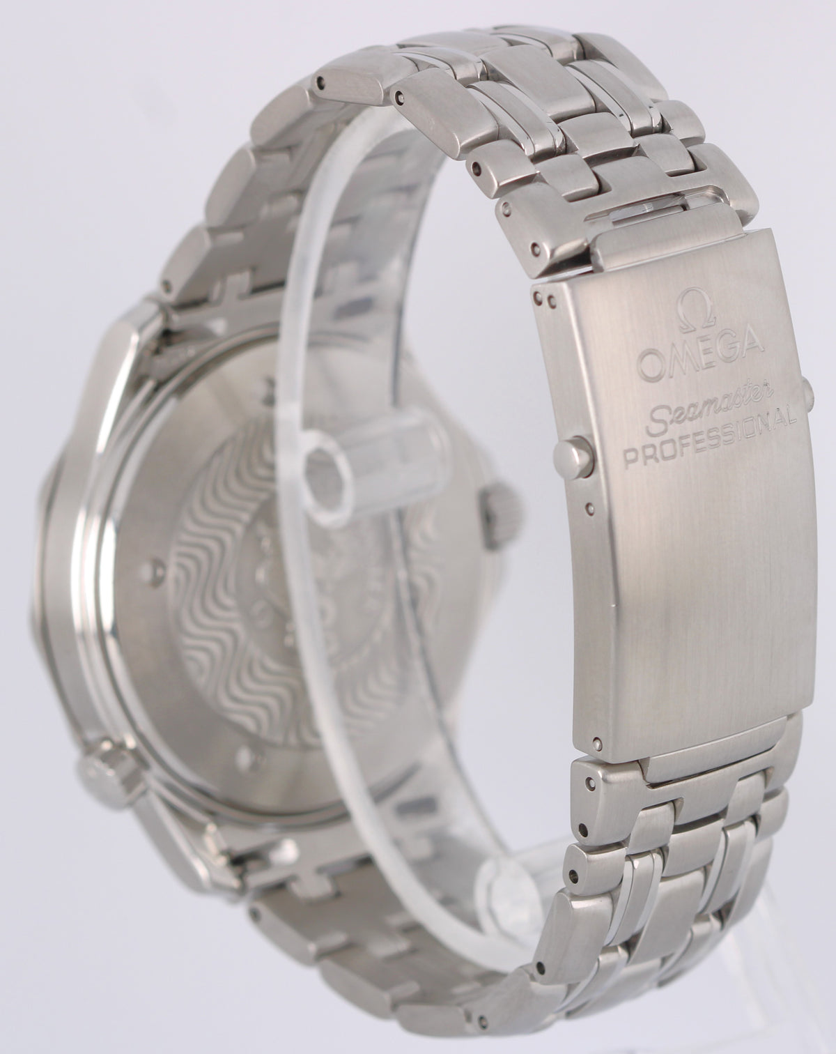 Omega Seamaster 300m 2255.80.00 Electric Blue Wave 41mm Stainless Steel Watch
