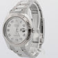 PAPERS Rolex DateJust II 41mm Silver Blue Arabic Steel Gold 116334 BOX